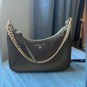Michael Kors army green Crossbody with removable strap